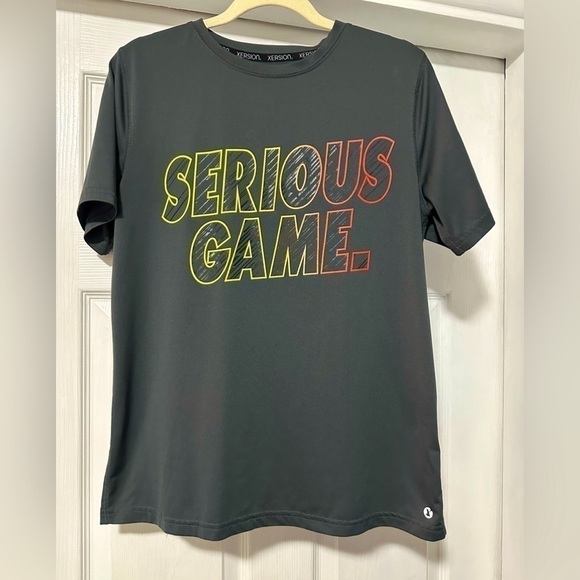 Boys Xersion Short Sleeve Top " Serious Game" - Picture 1 of 8